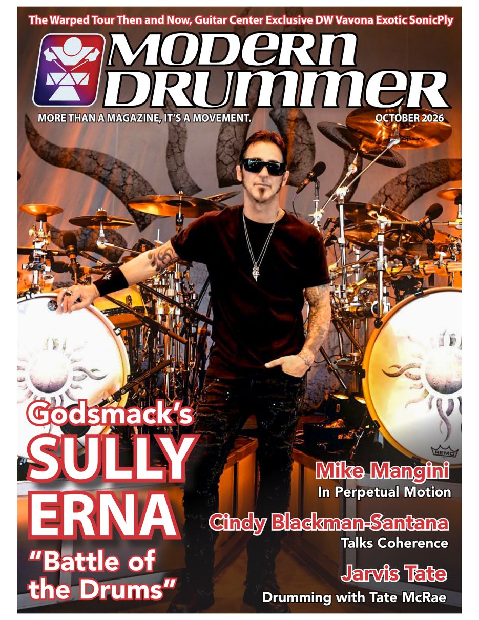 Modern Drummer, October 2026 cover